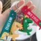 Lány aranyos rajzfilm dinoszaurusz kulcstartó táska medál szép színes színes lánc kötél táska medál kiegészítő