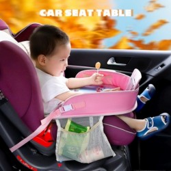 Autós multifunkcionális rajzfilm baba gyermek gyerek autó biztonsági ülés szék asztali tálca élelmiszer ital tartó