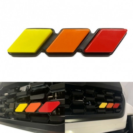 Autó 3 rácsos jelvény matrica Toyota Tacoma 4Runner Tundra matricák autóstílusához