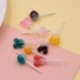 Átlátszó gyanta kör Mickey Carrot Lollipop medál DIY kiegészítők ékszerek készítéséhez