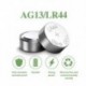 50 db alkáli cellás érmeelem 1,55 V AG13 LR44 gombelemek LR1154 SR44 A76 357A 303 357 AG 13 órajátékokhoz