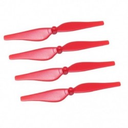 Piros szín - 4 DB gyorskioldó drón propeller a DJI Tello mini drón propellerhez CCW/CW Props Tartalék alkatrészek Drón