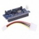 3.5 HDD IDE/PATA-SATA konverter Add On Card Adapte IDE 40 tűs merevlemezhez, DVD-író SATA 7 tűs adatrendszerekhez