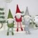 Szín: zöld - Karácsonyi arc nélküli baba Boldog karácsonyi dekoráció otthoni karácsonyi díszek karácsonyi Navidad