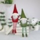 Szín: zöld - Karácsonyi arc nélküli baba Boldog karácsonyi dekoráció otthoni karácsonyi díszek karácsonyi Navidad