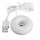 Fehér szín - 1 db usb irodai mini párásító hordozható légtisztító kreatív fánk párásító Mini permetező