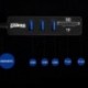Szín: 3 port - Micro USB Hub 2.0 Multi USB portok Kombinált TF kártyaolvasó hub USB elosztó 3/6 portos USB adapter
