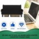 5 Gbps SFF 8482 SAS - SATA 180 fokos szögű adapter konverter, egyenes fej SAS merevlemezekhez