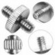 Szín: 1-4 férfi 1-4 férfi - 1/4&quot  - 3/8&quot  apa-anya menetes csavaros rögzítő adapter állványlapra csavaros tartó