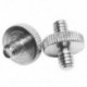 Szín: 1-4 férfi 1-4 férfi - 1/4&quot  - 3/8&quot  apa-anya menetes csavaros rögzítő adapter állványlapra csavaros tartó