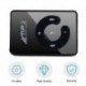 Fekete szín - Új hordozható mini klip USB MP3 lejátszó Zene média támogatás Micro SD TF kártya Fashion Hifi MP3