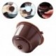 Szín: 2 - 3 db Újrafelhasználható kávékapszula szűrőpohár Nescafe Dolce Gusto újratölthető kupakokhoz.