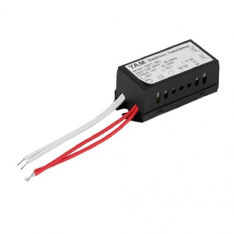 LED meghajtó transzformátorok AC 220V-tól 12V-ig 20-50W halogén lámpa elektronikus transzformátor