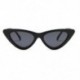 Fekete szín - Retro Fashion Eye Napszemüveg Vintage Cat Napszemüveg Női Háromszög Napszemüveg Szemüveg Oculos De Sol