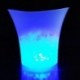 Szín: sárga - 5L 2Colors LED RGB Fény Cserélhető Jégvödör Pezsgős Whisky Boritalok Jéghűtő Ital Sör Jégvödrök