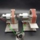 Fekete szín - 220V New Style 7 fokozatú Mini elektromos szalagcsiszoló polírozó csiszológép vágó élélező