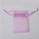 Szín: Organza rózsaszín lila - 10db Többszínű húzózsinóros tasak 7x9/9x12/10x14/13x18/15x20cm Ajándékcsomag