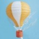 Szín: narancssárga csík - 14&*39 &*39 35 cm-es Rainbow hőlégballon Papírlámpák Függő Lampion Bar dekoráció Gyerekek