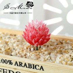 Szín: ZR jiwawa piros - 1db Szép mesterséges zamatos növények lótusz táj dekoratív virág mini többszínű hamis