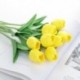 Szín: tulipán narancs - 10db Művirágok Kerti tulipánok Real Touch Flowers Tulipán csokor Decor Mariage Otthoni Esküvői