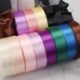 Piros szín - 40 mm-es 22 méteres Grosgrain szatén szalagok esküvői születésnapi parti dekorációhoz barkács masni