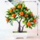 Szín: 7 fej paprika - Mesterséges növények Bonsai kis gyümölcsfa cserepes bonsai szimulációs dekoráció mesterséges