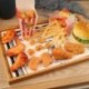 Méret: Simulált hamburger - Simuláció Hamburger Élelmiszer Játékok Játssz hamburger játék modell Konyhai játék