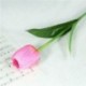 Szín: Tulipán rózsa - 1 db selyem mini tulipán művirág csokor Real Touch Tulipán Artificiales Para Decor Mini otthoni