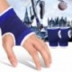 Csukló kéztámasz kényelmes kötés tenyérkesztyű női férfi rugalmas merevítős ujjú edzőtermi fitnesz pakolás