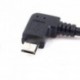 Micro USB B szögben USB 2.0 Angle adatkábel