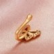 Fém szín: 50396 - 1db cirkon hamis septum piercing pillangó orrgyűrű karika orr lányoknak férfi műcsipesz gyűrűk