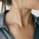 Fém szín: 43565 - Hot Fashion unisex kígyó lánc női nyaklánc Choker punk vintage arany színű lánc nyaklánc női