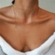 Fém szín: 43565 - Hot Fashion unisex kígyó lánc női nyaklánc Choker punk vintage arany színű lánc nyaklánc női