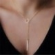 Fém szín: 43616 - Hot Fashion Alkalmi ékszer nyaklánc Personality Infinity Cross Medál Arany színű Choker nyakláncok