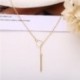 Fém szín: 43616 - Hot Fashion Alkalmi ékszer nyaklánc Personality Infinity Cross Medál Arany színű Choker nyakláncok