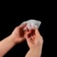 Szín: Gem Mold - Drágakövek szilikon forma félgömb alakú, lapos, Cabochon függő gyanta szilikon forma, kézzel