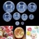 Szín: Golyós forma - 20-100 mm-es golyó alakú szilikon forma 3D Planet golyós epoxigyanta forma barkácsolás epoxigyanta