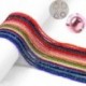 Fekete szín - 200db/szál 2mm-es Rondell Austria Csiszolt kristálygyöngyök Charm üvegmag távtartó gyöngyök