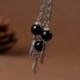 Fém színe: Pitting Blue - Iszlám Tasbih muszlim rózsafüzér gyöngyök 33 ima rózsafüzér férfiaknak karkötő
