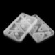 Szín: Ouija tábla - 1készlet szívek medálok szilikon formák Ouija tábla UV epoxigyanta forma medál öntőforma barkács