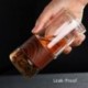 Szín: rózsaszín - Kiváló minőségű dupla üvegű kulacs tokkal Tea Vizes palack Környezetbarát Drink Infuser Tumbler