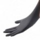 Fekete szín - 20db fekete eldobható kesztyű púdermentes Latex Art Glove Mechanic Tattoo Beauty Care Body guante levehető