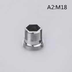 Szín: 18,1-22 - Csaptelep Adapter M16 M18 M20 M21 M22 M24 Menetátvitel Menet Sárgaréz csaptelep Kifolyó Tartozékok