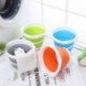 Szín: zöld-22-17cm-3L - Összecsukható vödör, hordozható, összecsukható vödör víztartály Wash Picni Travel robusztus