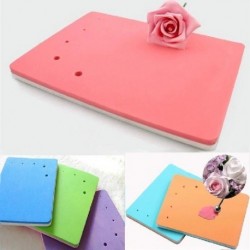Piskóta habpárna Virágmodellező gumipaszta Fondant szőnyeg sütés Sugarcrafthoz Random Color Dekorációs gyantaváz