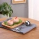Szín: Burger Maker - Kényelmes konyhai húsgombóc készítő rozsdamentes acél húsgombóc formázó szerszám rozsdamentes