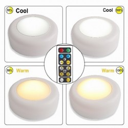 Szín: 6 lámpa 2 vezérlő - LED-es fényű ágy éjjeli lámpák szabályozható érintőkapcsolós távirányítóval