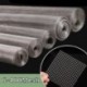 Szín: 8 Mesh 2,9 mm - 100x50cm 304 rozsdamentes acél háló szűrő háló fém elülső javítás Fix szövött huzal