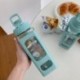 Űrtartalom: 900 ml - Kawaii Bear kulacs lányoknak Aranyos műanyag nyári iskolai italos palack csészékkel BPA mentes 700