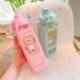 Űrtartalom: 900 ml - Kawaii Bear kulacs lányoknak Aranyos műanyag nyári iskolai italos palack csészékkel BPA mentes 700